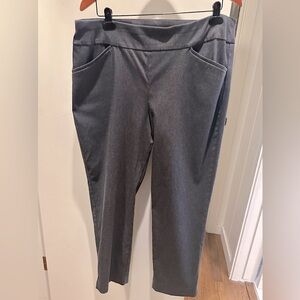 Chicos gray perfect stretch pants size 3